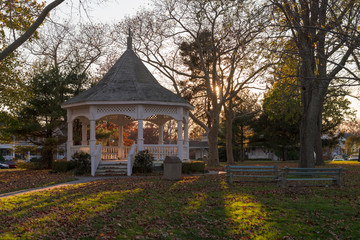 Gazebo in a Park in Spring Lake