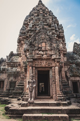 Prasat Hin Mueang Tam Hindu religious ruin located in Buri Ram Province Thailand, built around the...