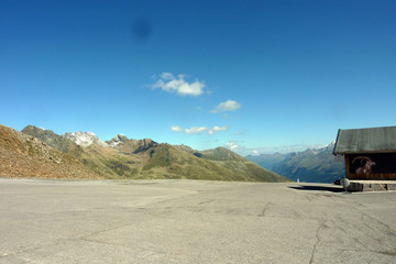 Obraz premium Straße ins Kaunertal