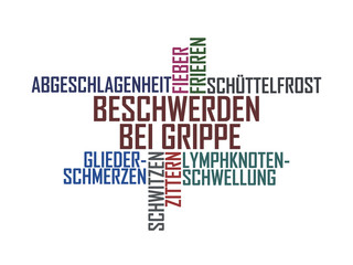 Beschwerden bei Grippe