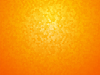 background with yellow orange hexagon