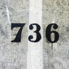 Number 736