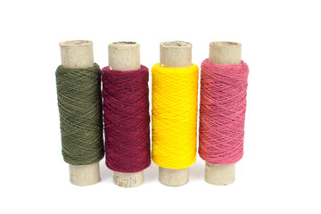 Colorful sewing thread