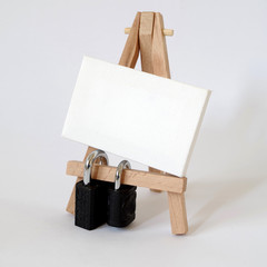 Artwork being locked, restricted or confiscated