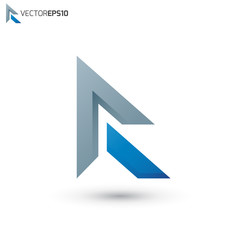 Abstract Letter R Vector Logo