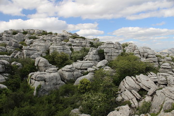 Torcal de Antequera, Málaga, España