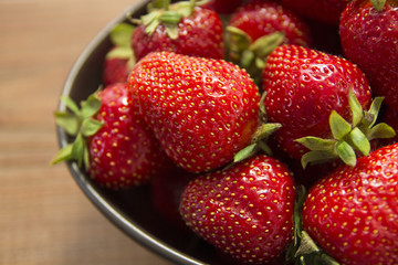 Organic strawberries