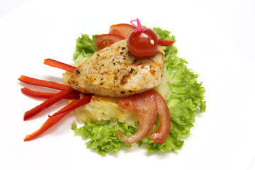Grilled chicken breast