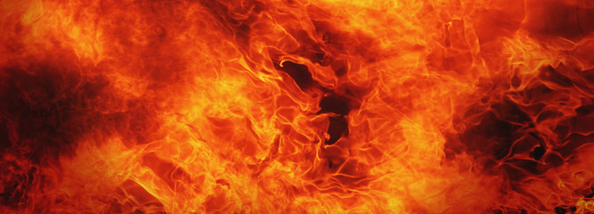 Obraz premium fire background a symbol of hell and inferno