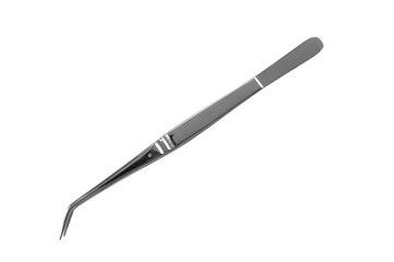 Forceps on a white background