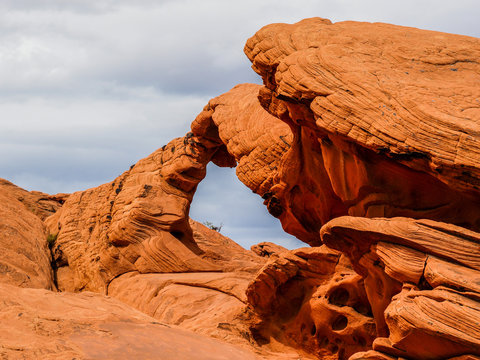 The Fire Wave, Valley of Fire State Park, Nevada, United States of America, North America