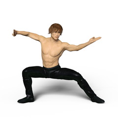 Obraz premium カンフーマスター