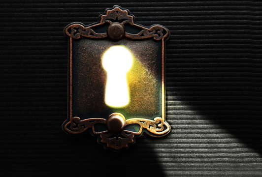 Light Through A Keyhole