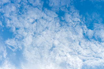 Blur clouds on the sky