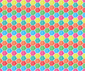 abstract swirls seamless pattern background