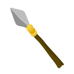 spear isolated illustration