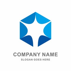 Abstract Medical Pharmacy Vector Logo Template