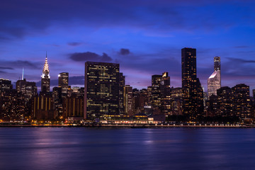 Naklejka na ściany i meble New York City Manhattan buildings skyline 