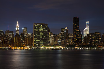 New York City Manhattan buildings skyline 