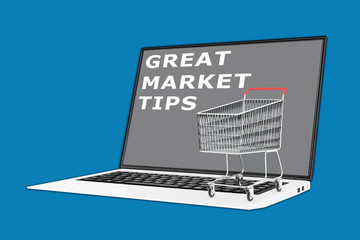 Great Market Tips concept
