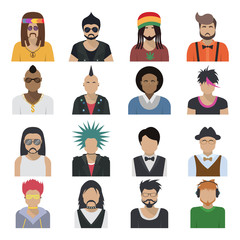 Avatar Characters Icon Set