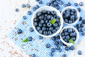 Blueberries ripe berry healthy food background