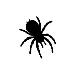 Vector of Abstract Silhouette Spider