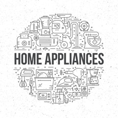 Naklejka premium Home Electronics