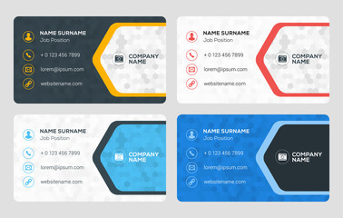 Business Card Vector Template