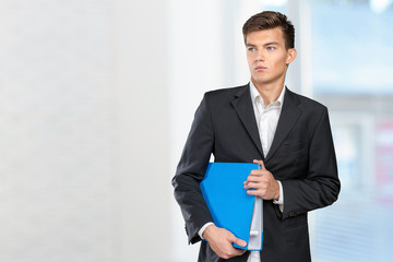 Fototapeta premium white collar, office worker