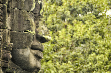 Fototapeta na wymiar Bayon Temple, Angkor Cambodia