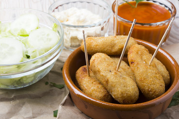 Croquette, croqueta