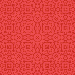 Seamless Floral Ethnic Pattern