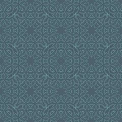 Fototapeta premium Seamless Floral Ethnic Pattern