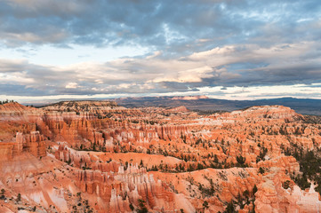 natural landmark Bryce Canyon National Park in Utah, USA