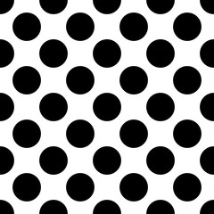 Seamless polka dot pattern