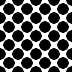 Seamless polka dot pattern
