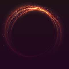 Abstract ring background