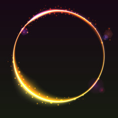 Abstract ring background