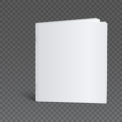 Blank Brochure template mock-up