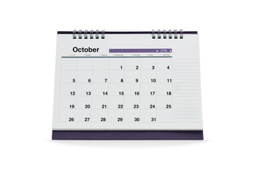 October calendar