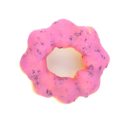 donut isolated on white background.
