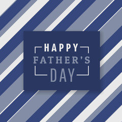 happy fathers day background with stripes