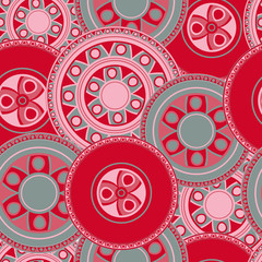 Africa triangle geometric patterns and shevron.