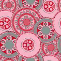 Africa triangle geometric patterns and shevron.