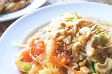 som tam thai food