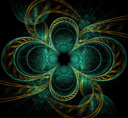 Obraz premium Fantasy fractal illustration