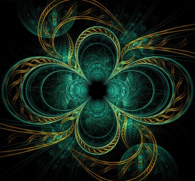 Fototapeta Fantasy fractal illustration