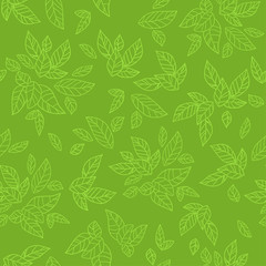 Green seamless pattern