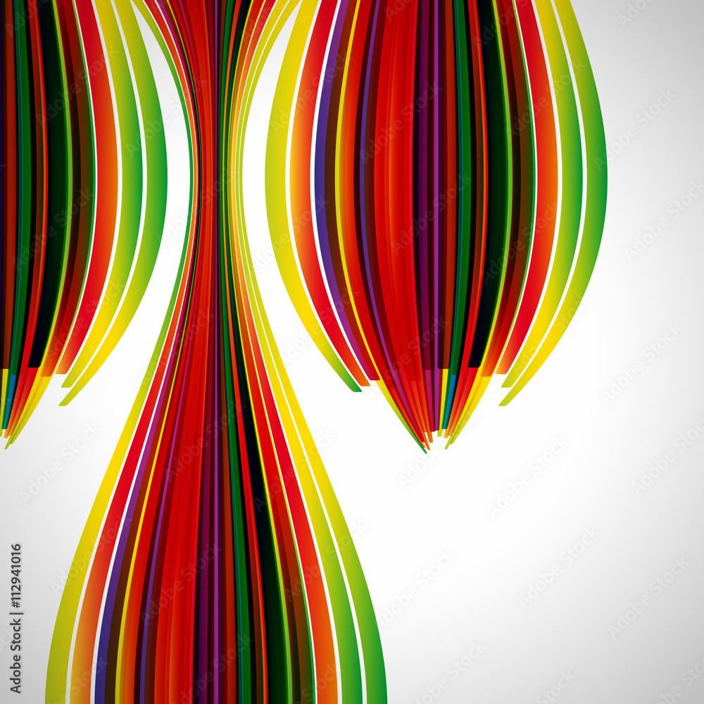 Poster multicolor abstract bright background. elements for design.